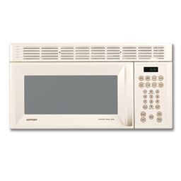 Show details for HOTPOINT® 1.6 CU FT OVER-THE-RANGE MICROWAVE - BISQUE Picture of HOTPOINT® 1.6 CU FT OVER-THE-RANGE MICROWAVE - BISQUE