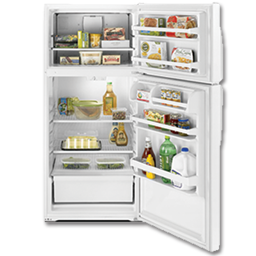 Show details for WHIRLPOOL® ENERGY STAR® 15.0 CU FT TOP MOUNT REFRIGERATOR - WHITE Picture of WHIRLPOOL® ENERGY STAR® 15.0 CU FT TOP MOUNT REFRIGERATOR - WHITE