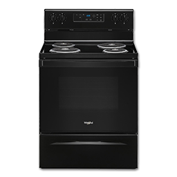 Show details for WHIRLPOOL 30" SELF-CLEAN RANGE - BLACK - WFC310S0EB Picture of WHIRLPOOL 30" SELF-CLEAN RANGE - BLACK - WFC310S0EB
