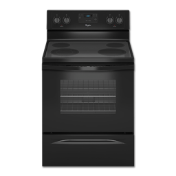 Show details for WHIRLPOOL 30" CERAMIC-TOP RANGE -BLACK- WFE320M0EB Picture of WHIRLPOOL 30" CERAMIC-TOP RANGE -BLACK- WFE320M0EB