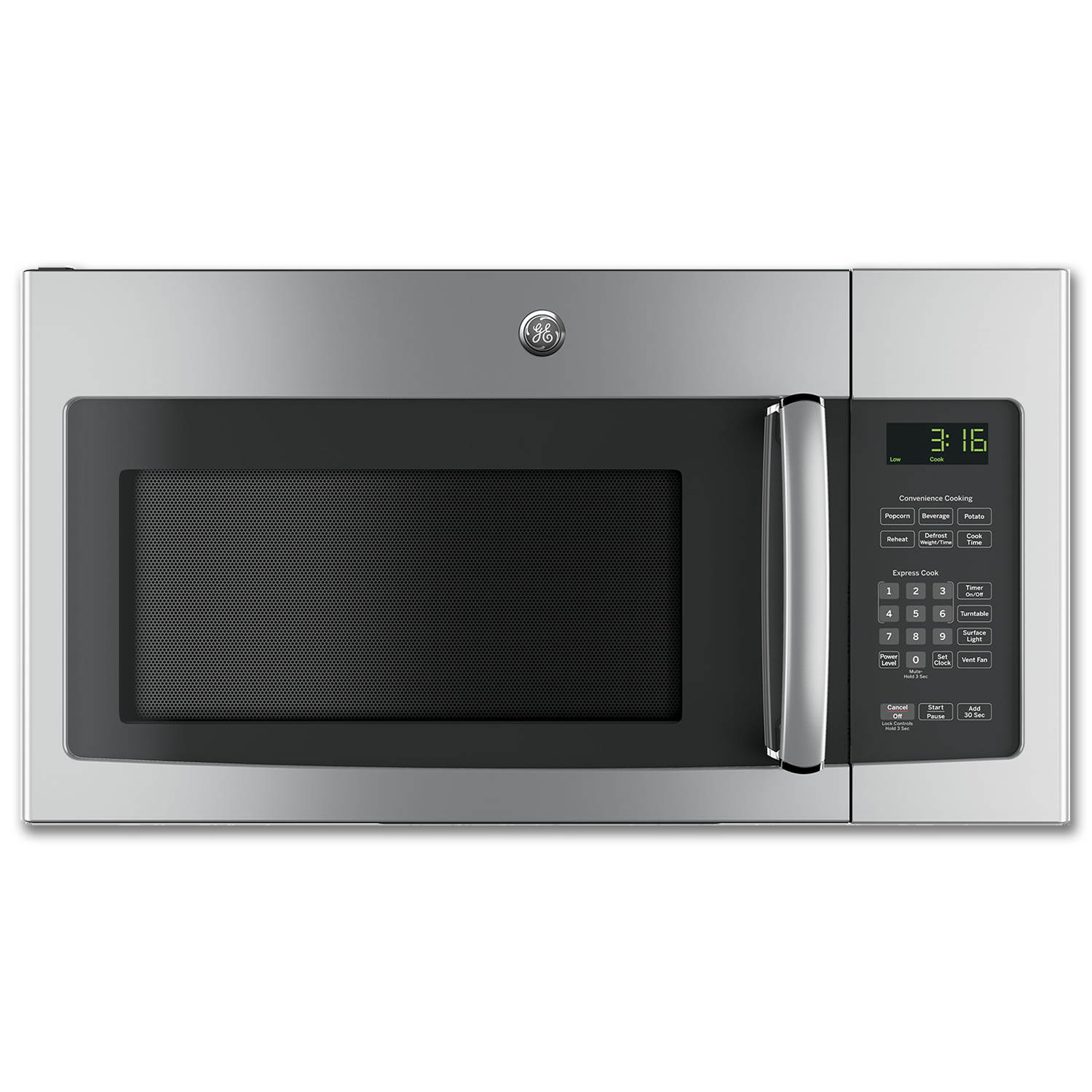 Chadwell Supply. GE® 1.6 CU FT OVER THE RANGE MICROWAVE STAINLESS STEEL