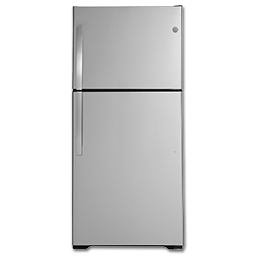 Show details for GE® ENERGY STAR® 17.5 CU FT REFRIGERATOR WITH ICE MAKER - BISQUE Picture of GE® ENERGY STAR® 17.5 CU FT REFRIGERATOR WITH ICE MAKER - BISQUE