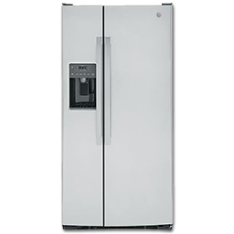 Chadwell Supply. GE® ENERGY STAR® 23.2 CU FT SIDE BY SIDE REFRIGERATOR ...