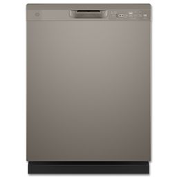 Show details for GE® ENERGY STAR® DISHWASHER WITH FRONT CONTROLS - SLATE Picture of GE® ENERGY STAR® DISHWASHER WITH FRONT CONTROLS - SLATE