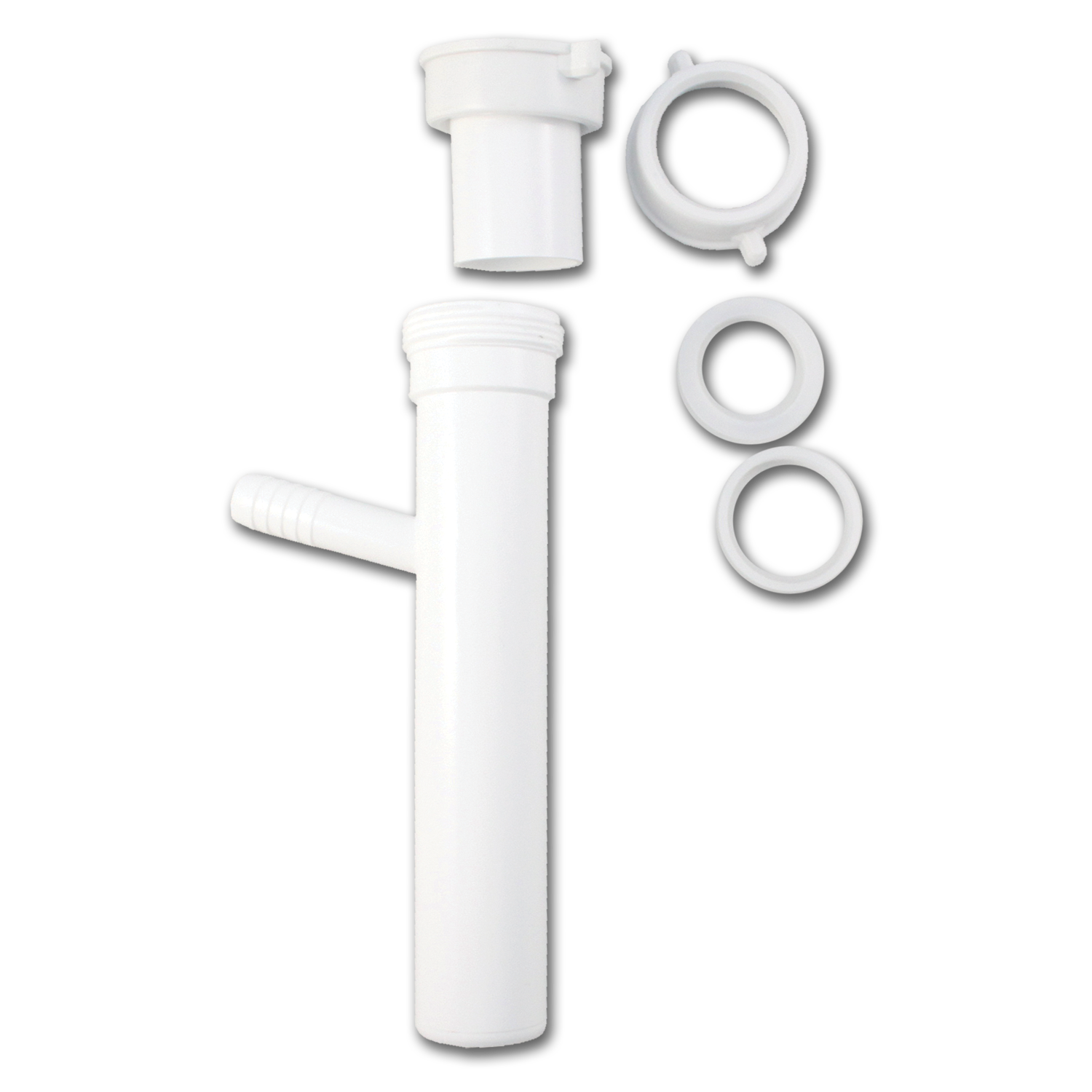 Chadwell Supply. PLASTIC DIRECT CONNECT SLIP JOINT WITH TAILPIECE 5/8
