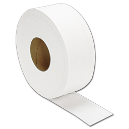Show details for 2-PLY JUMBO ROLL TISSUE - WHITE, EMBOSSED - 12/CS Picture of 2-PLY JUMBO ROLL TISSUE - WHITE, EMBOSSED - 12/CS