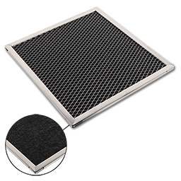 Show details for 8-15/16" X 8-15/16" X 3/8" CHARCOAL RANGE HOOD FILTER Picture of 8-15/16" X 8-15/16" X 3/8" CHARCOAL RANGE HOOD FILTER