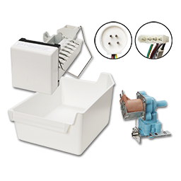 Show details for ICE MAKER KIT WITH ROUND PLUG FOR WHIRLPOOL® 1129313 Picture of ICE MAKER KIT WITH ROUND PLUG FOR WHIRLPOOL® 1129313