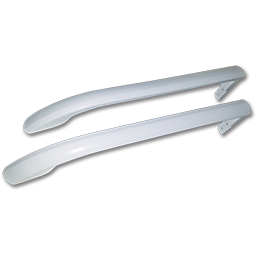 Show details for WHITE REFRIGERATOR DOOR HANDLE - SET OF 2 - FITS FRIGIDAIRE 5304486359/5304497105 Picture of WHITE REFRIGERATOR DOOR HANDLE - SET OF 2 - FITS FRIGIDAIRE 5304486359/5304497105