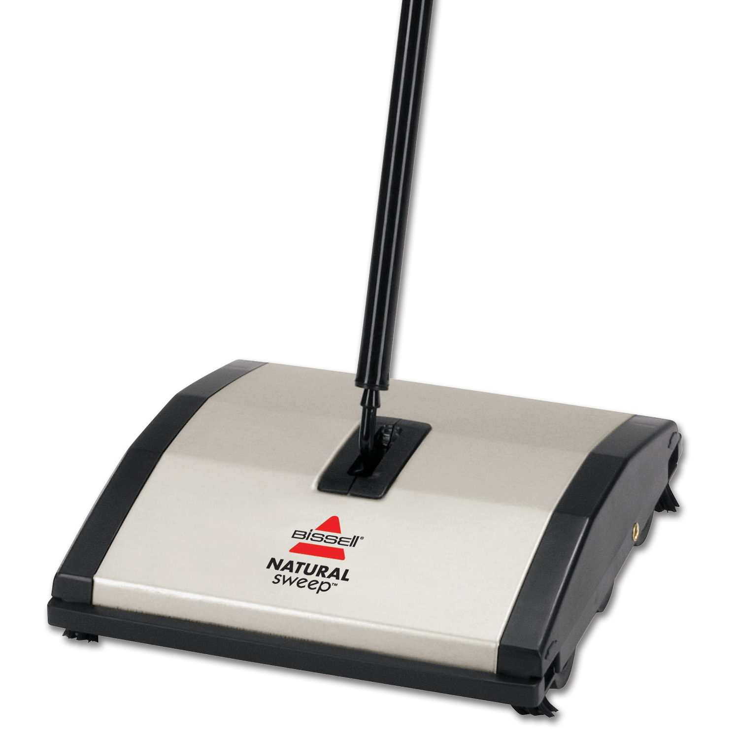 Chadwell Supply. BISSELL NATURAL CARPET SWEEPER - STAINLESS STEEL