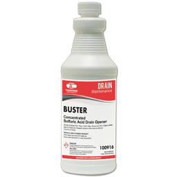 BUSTER SULFURIC ACID DRAIN OPENER - 12/CS