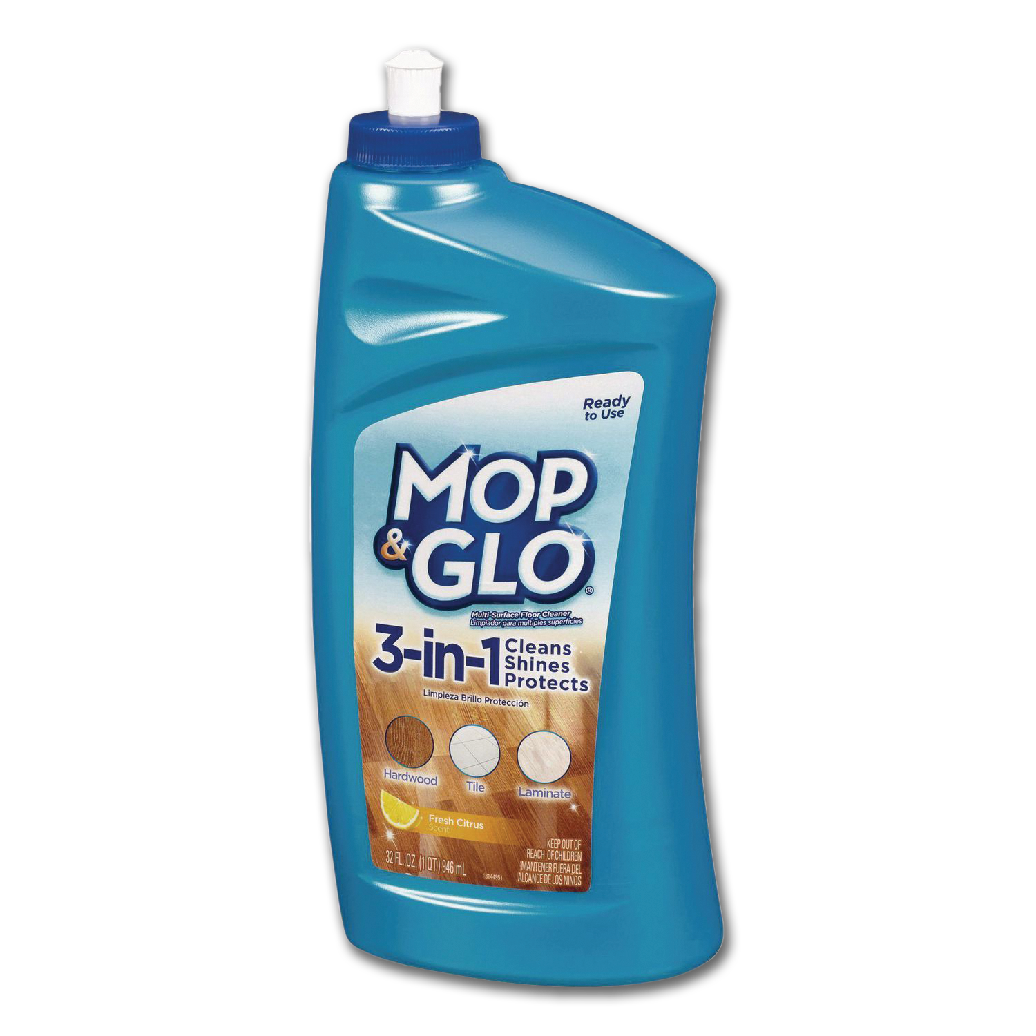 Chadwell Supply. MOP & GLO FLOOR SHINE CLEANER 32 OZ.