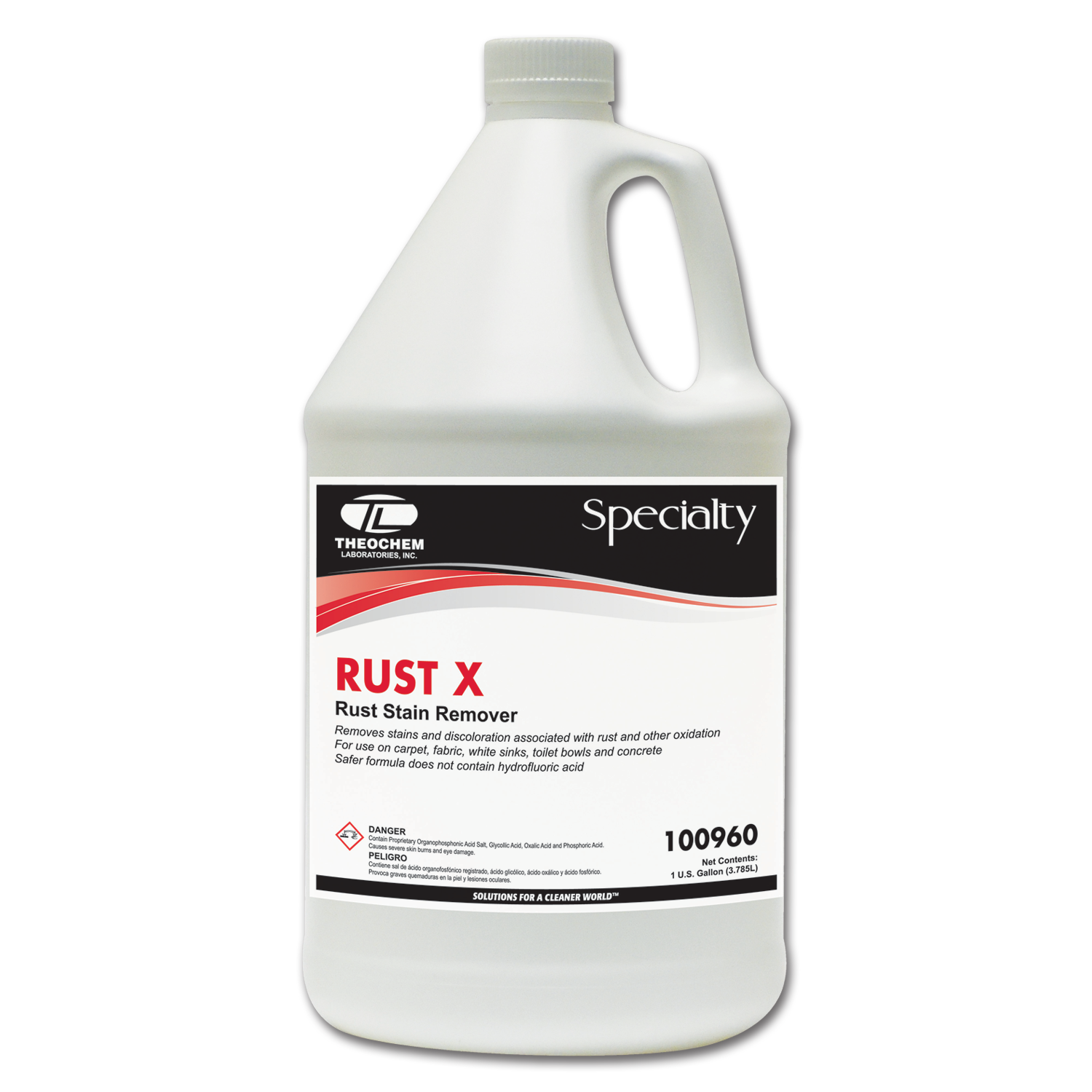Chadwell Supply. RUST X RUST STAIN REMOVER 1 GALLON