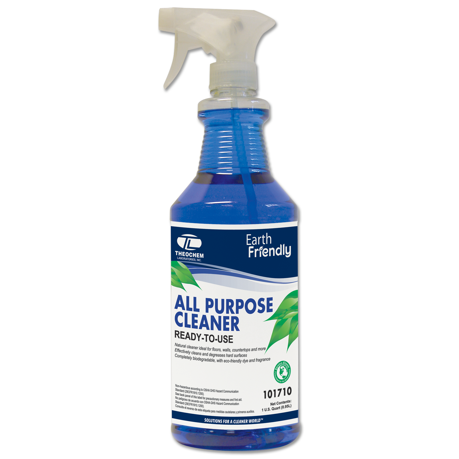 Chadwell Supply. EARTH FRIENDLY ALLPURPOSE CLEANER QT