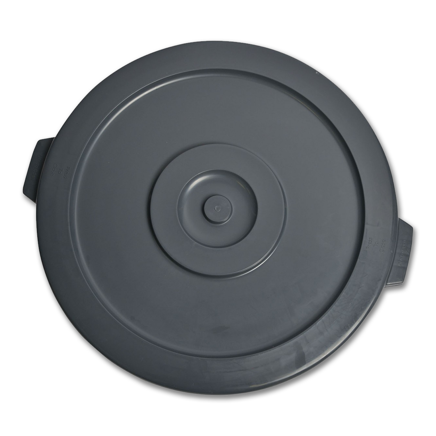 Chadwell Supply. GRAY HUSKEE TRASH CAN LID