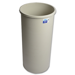 Show details for 18 GALLON ROUND TOP TRASH CAN - BEIGE Picture of 18 GALLON ROUND TOP TRASH CAN - BEIGE