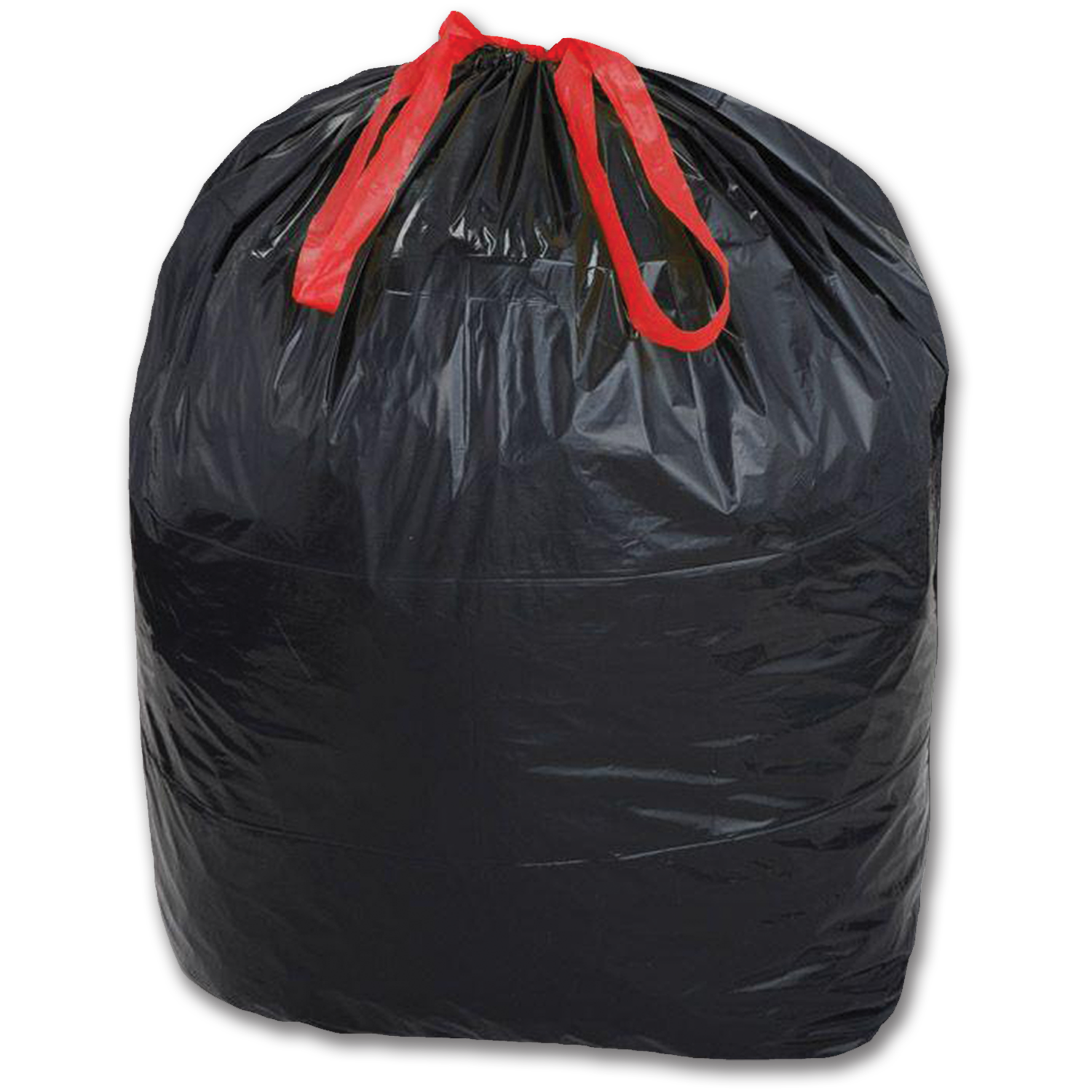 Chadwell Supply. 33 GALLON TRASH BAGS WITH DRAWTIE 33X40 BLACK 150/CS