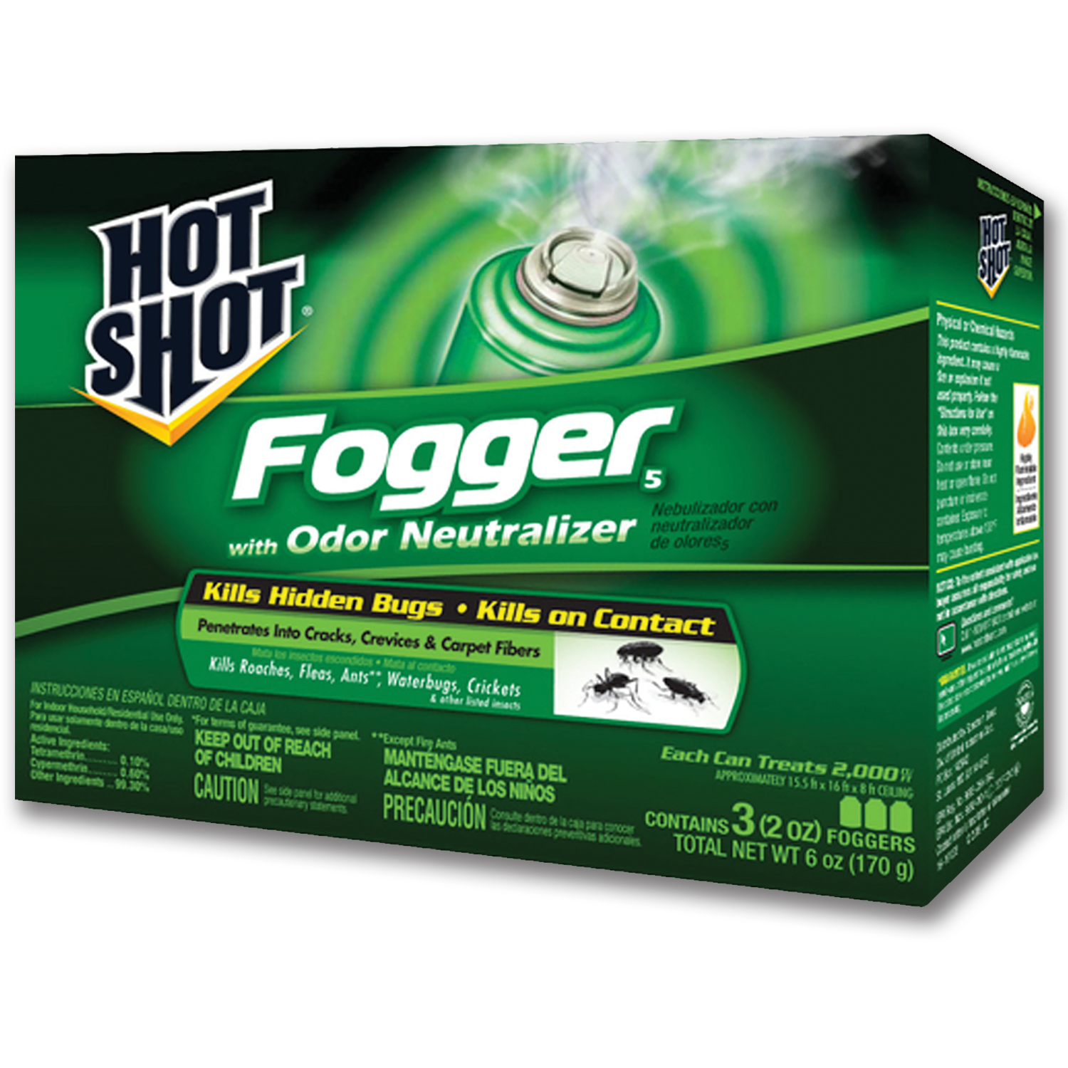 Chadwell Supply. INDOOR INSECT FOGGER 2 OZ. - 3/PK