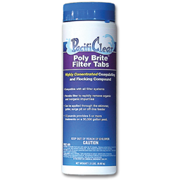 Show details for PACIFICLEAR POLY BRITE POOL FILTER TABS - 1.5 LB. Picture of PACIFICLEAR POLY BRITE POOL FILTER TABS - 1.5 LB.