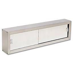 Show details for 36" SLIDING DOOR CHROME VANITY CABINET Picture of 36" SLIDING DOOR CHROME VANITY CABINET