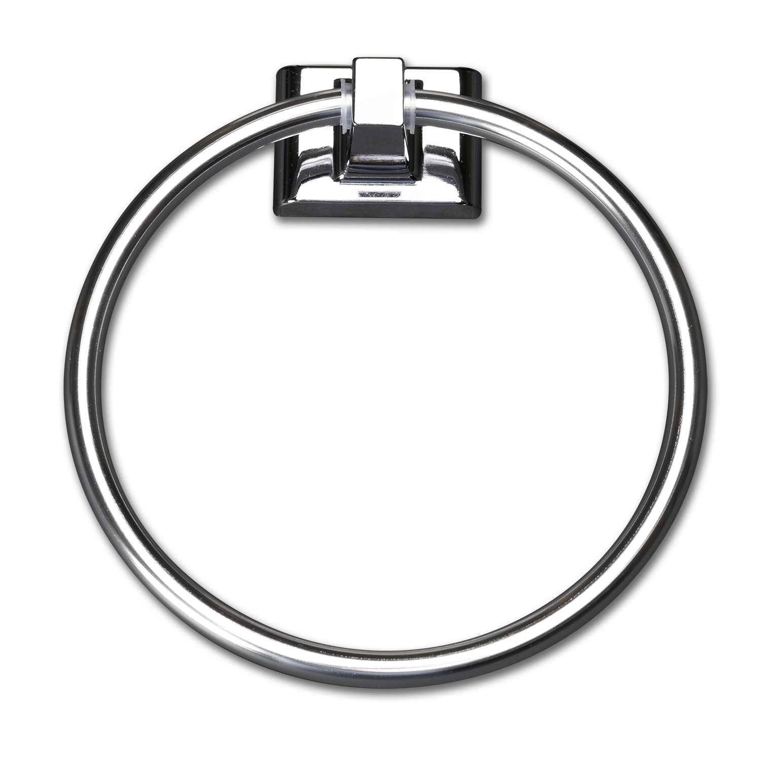Chadwell Supply. TOWEL RING METAL CHROME WITH CONCEALED SCREW