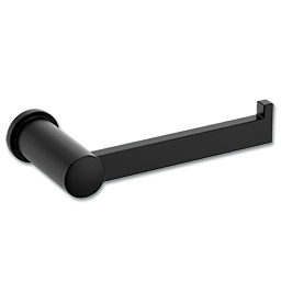 CFG SUMMIT™ SINGLE POST TOILET PAPER HOLDER - MATTE BLACK
