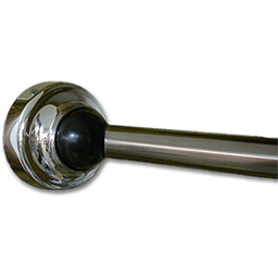 Show details for SBB ROTATOR ROD- CURVED SHOWER ROD SATIN NICKEL Picture of SBB ROTATOR ROD- CURVED SHOWER ROD SATIN NICKEL