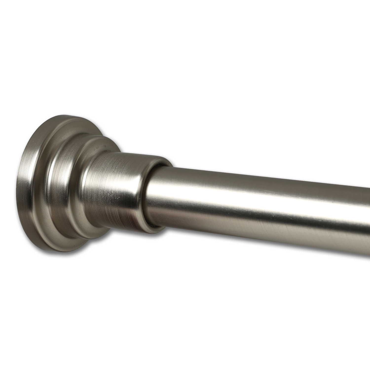 Chadwell Supply. STRAIGHT ADJUSTABLE SHOWER ROD SATIN NICKEL