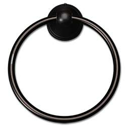 Show details for TOWEL RING - OIL RUBBED BRONZE Picture of TOWEL RING - OIL RUBBED BRONZE