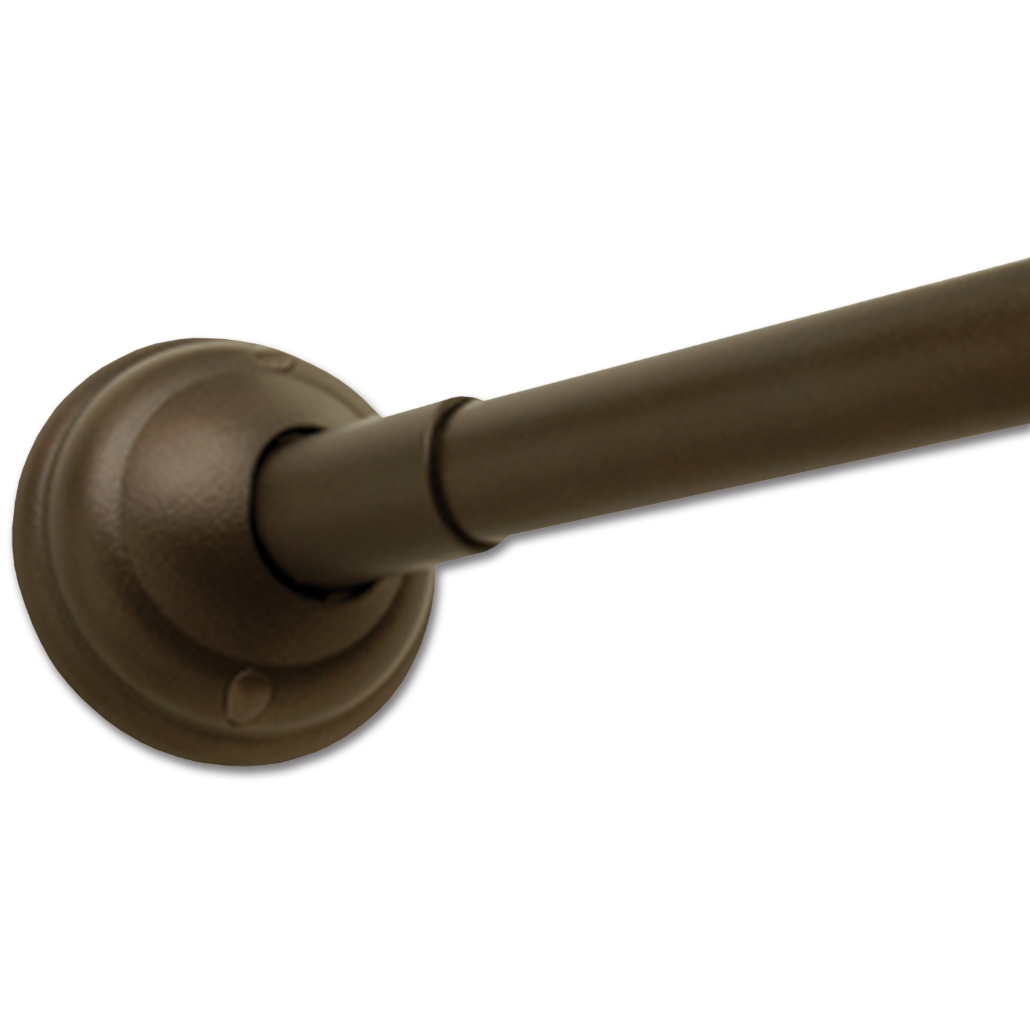 Chadwell Supply. CURVED SHOWER ROD OIL RUBBED BRONZE 58" 61"