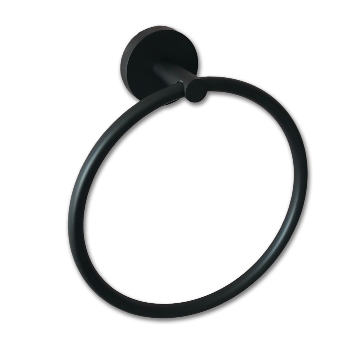 Chadwell Supply. TOWEL RING MATTE BLACK