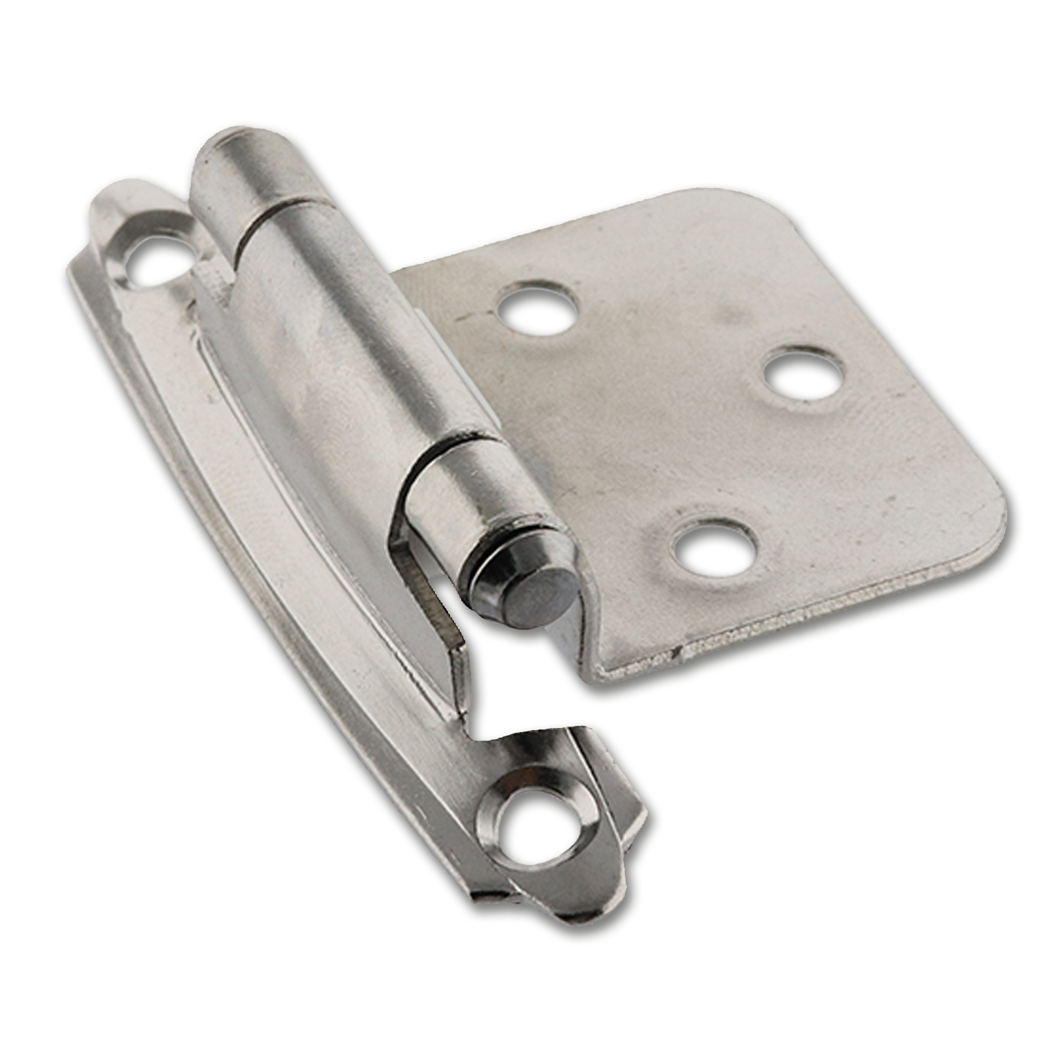 Chadwell Supply. FLUSH SELF CLOSING HINGE PAIR POLISHED CHROME