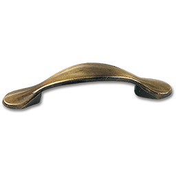 Show details for 3" ANTIQUE BRASS CABINET PULL - 5/PK Picture of 3" ANTIQUE BRASS CABINET PULL - 5/PK