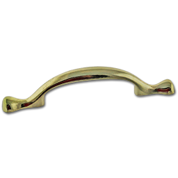 Chadwell Supply 3 POLISHED BRASS CABINET PULL 5 PK   402111 256 