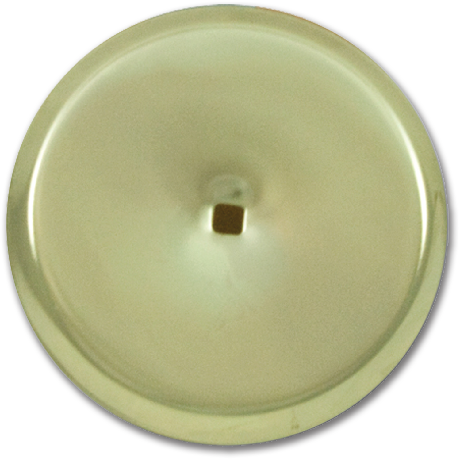Chadwell Supply. POLISHED BRASS BACKPLATE FOR KNOBS 5/PK