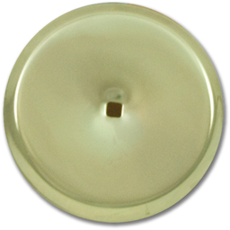 Show details for POLISHED BRASS BACKPLATE FOR CABINET KNOBS - 5/PK Picture of POLISHED BRASS BACKPLATE FOR CABINET KNOBS - 5/PK