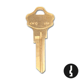 Chadwell Supply. KWIKSET KW10 KEY BLANKS 6 PIN FOR KWIKSET MAX (TITAN ...