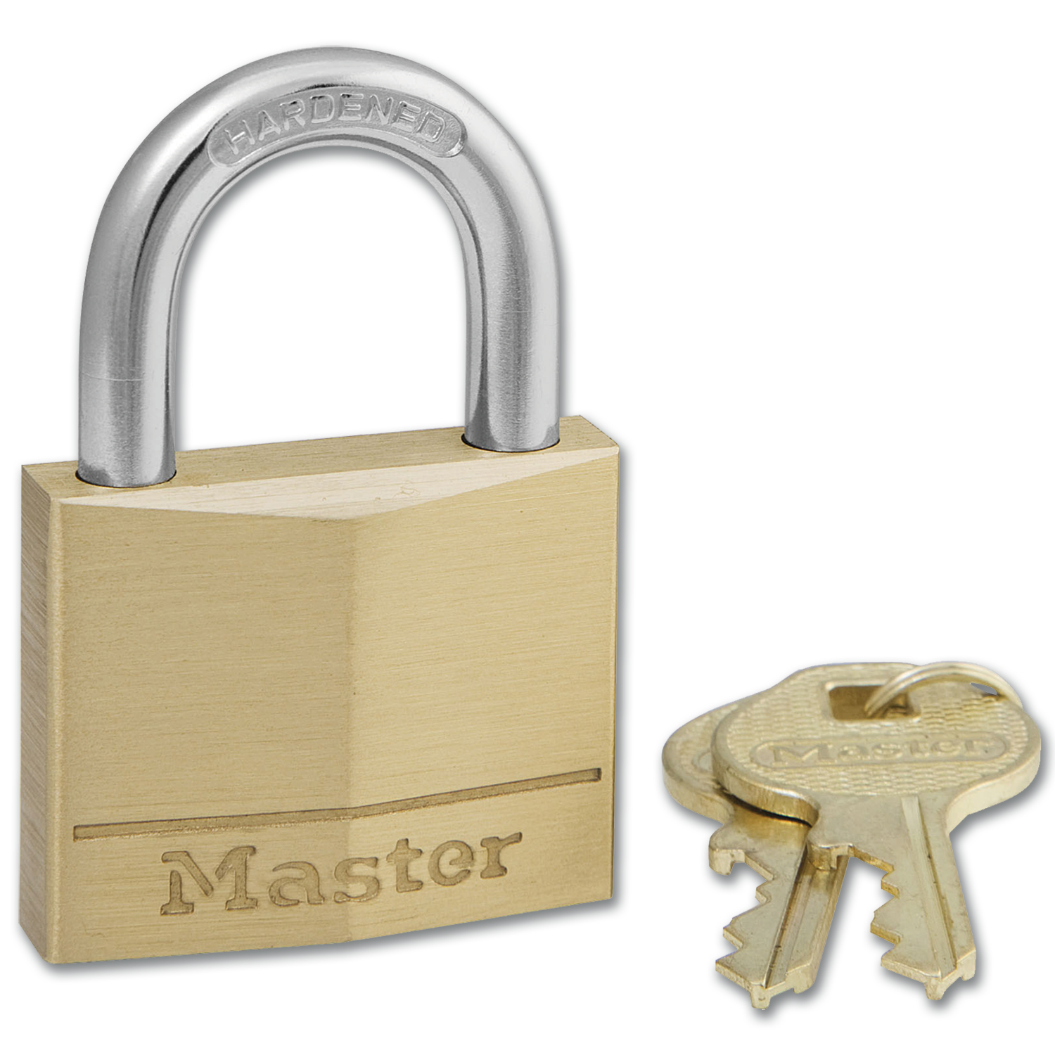 Chadwell Supply. #140KA BRASS MASTER PADLOCK - KEYED ALIKE