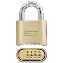 Show details for #175 MASTERLOCK COMBINATION PADLOCK Picture of #175 MASTERLOCK COMBINATION PADLOCK