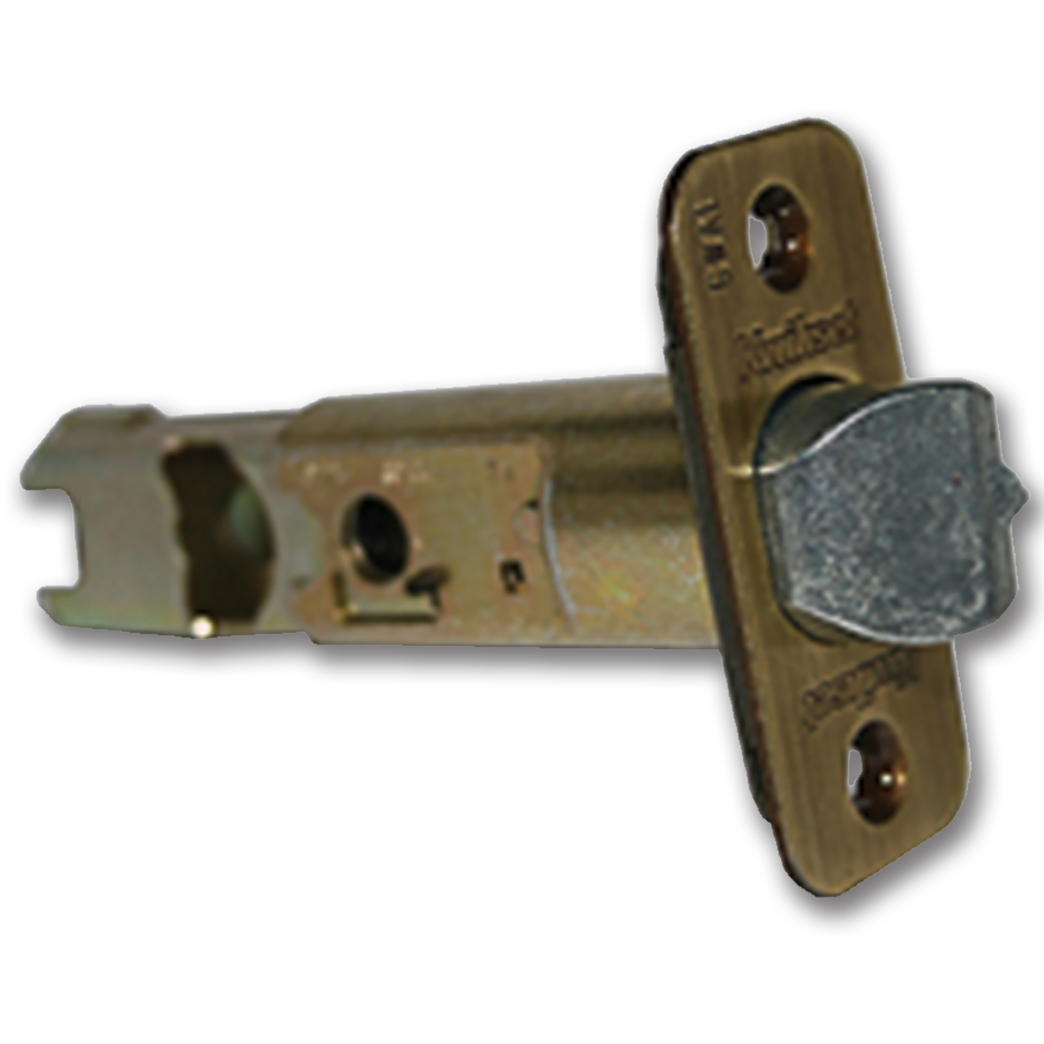KWIKSET - Kwikset 81825-001 Deadbolt Latch, Steel, Polished Brass