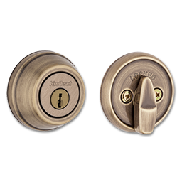 Show details for KWIKSET ULTRAMAX SINGLE CYLINDER DEADBOLT - ANTIQUE BRASS Picture of KWIKSET ULTRAMAX SINGLE CYLINDER DEADBOLT - ANTIQUE BRASS