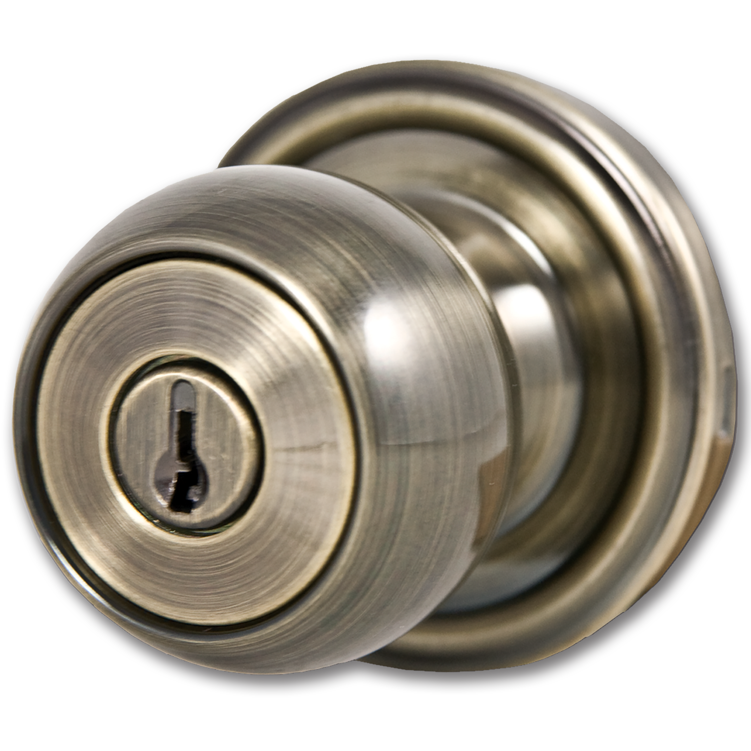 Chadwell Supply. WESLOCK ENTRY LOCK ANTIQUE BRASS