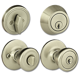 Chadwell Supply. MAXWELL COMBO PACK ENTRY/DEADBOLT SET - SATIN NICKEL