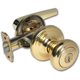 Show details for KWIKSET DELTA LEVER ENTRY - POLISHED BRASS Picture of KWIKSET DELTA LEVER ENTRY - POLISHED BRASS