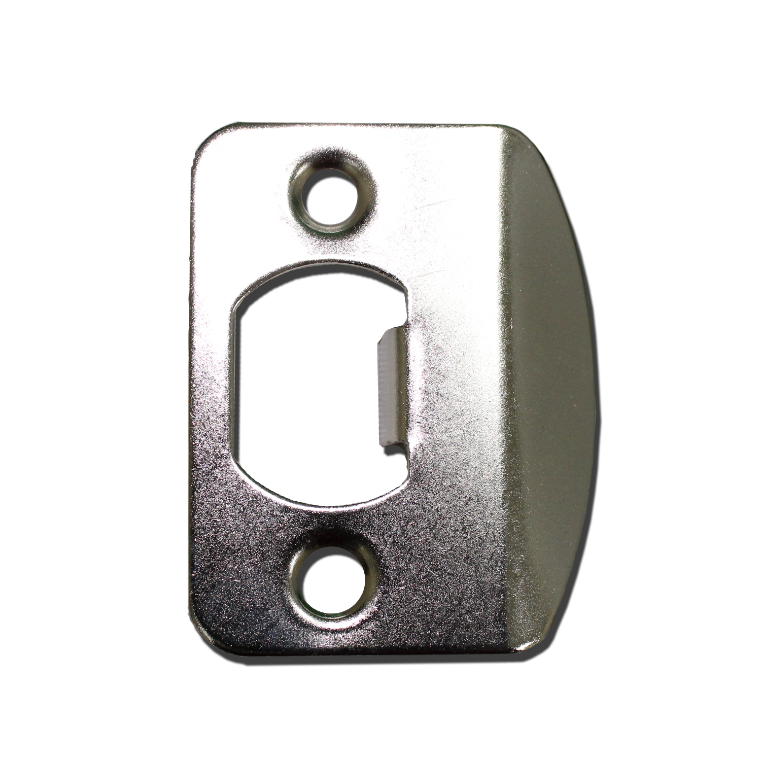 Chadwell Supply. UNIVERSAL ENTRY STRIKE PLATE SATIN NICKEL