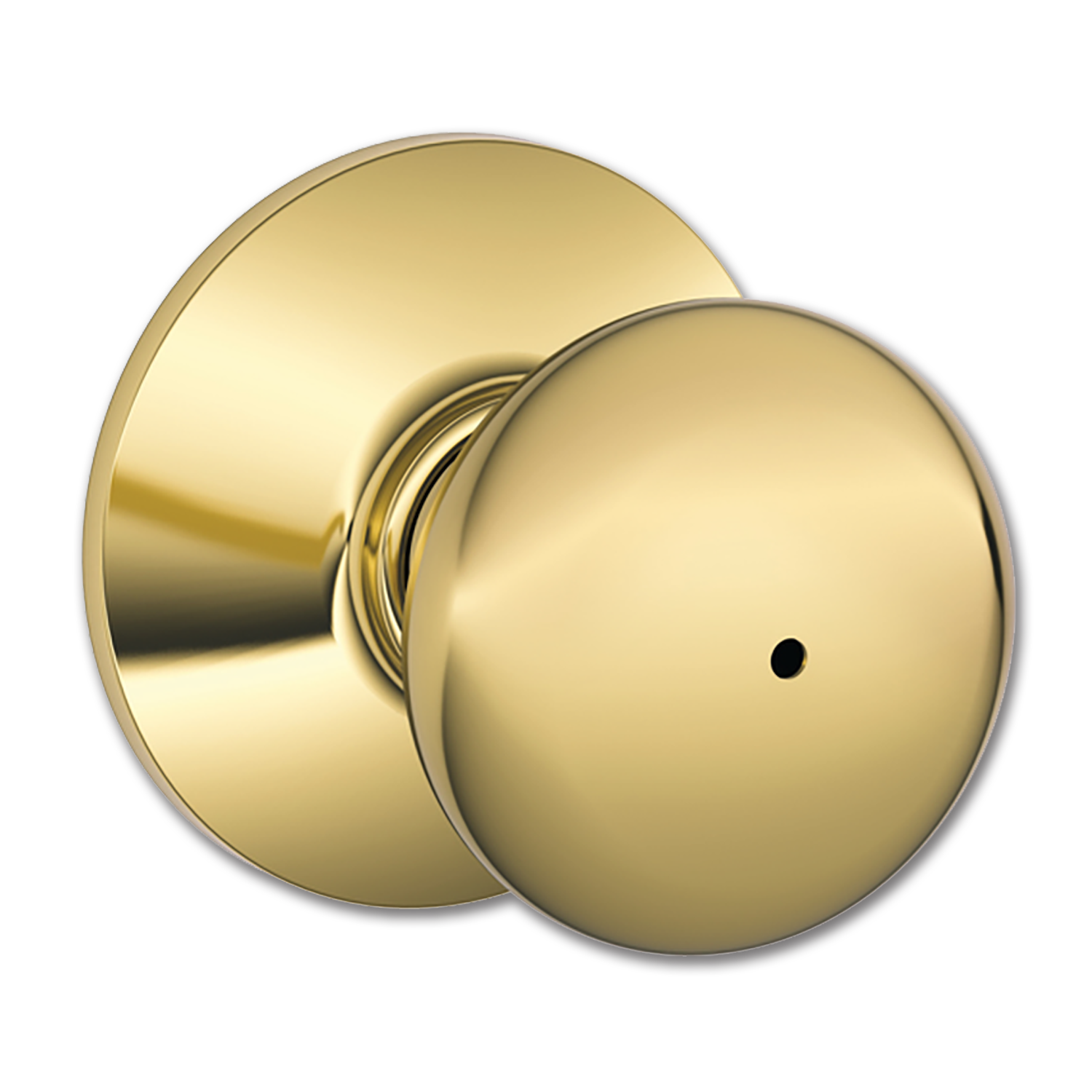 Chadwell Supply. SCHLAGE PLYMOUTH PRIVACY LOCK - POLISHED BRASS