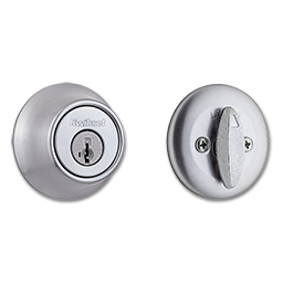 Show details for KWIKSET SMARTKEY SINGLE CYLINDER DEADBOLT - SATIN CHROME Picture of KWIKSET SMARTKEY SINGLE CYLINDER DEADBOLT - SATIN CHROME