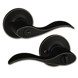 Show details for MAXWELL WAVE HANDLE LEVER ENTRY LOCK - OIL RUBBED BRONZE Picture of MAXWELL WAVE HANDLE LEVER ENTRY LOCK - OIL RUBBED BRONZE
