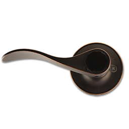 Show details for MAXWELL WAVE HANDLE LEVER DUMMY LEFT HAND LOCK - OIL RUBBED BRONZE Picture of MAXWELL WAVE HANDLE LEVER DUMMY LEFT HAND LOCK - OIL RUBBED BRONZE