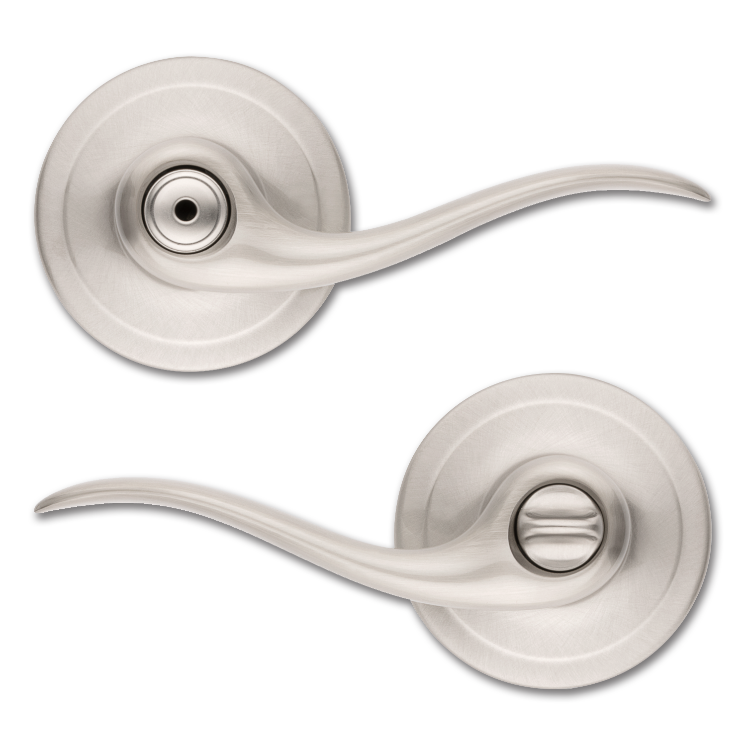 Chadwell Supply. KWIKSET TUSTIN SATIN NICKEL PRIVACY LOCK